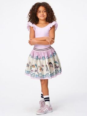 Molo Brenda Skirt in Sea Carousel - Size 9/10 Years Old